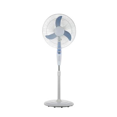 China Energy Saving Standing Rechargeable Solar Fan With Inbuilt Battery for sale