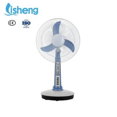 China Moderne 16 inch energiebesparende koelventilator BLDC motor oplaadbaar huishouden Te koop