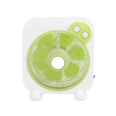 China 12v 10 Inch Rechargeable Table Fan With Adapter And Timer for sale