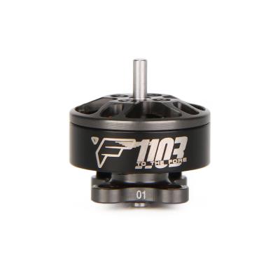 China T-MOTOR F1103 KV8000 KV11000 137w 2s 3s rc fpv drone waterproof high speed motor for sale