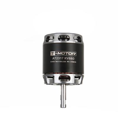 China T-MOTOR AT2317 waterproof brushless motor for rc hobby airplane with 880kv 1250kv 1400kv for model airplane motors for sale