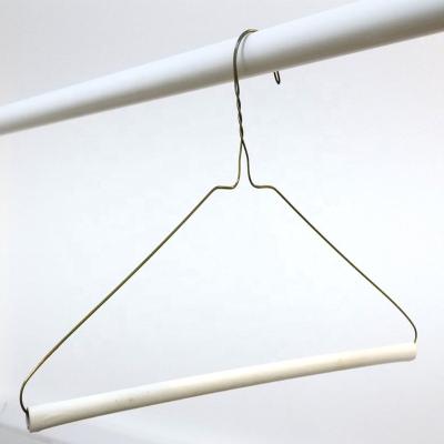 China Behind Doors/On Walls 16 Inch 14.5G Dry Cleaning Wire Hanger Strut Hanger Wholesale for sale