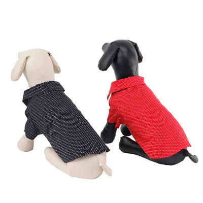 China Fashion Design Solid Color Customized Logo Printed Customized Overall OEM Pet T-shirt Apparel Viable Top Dog Jacket for sale