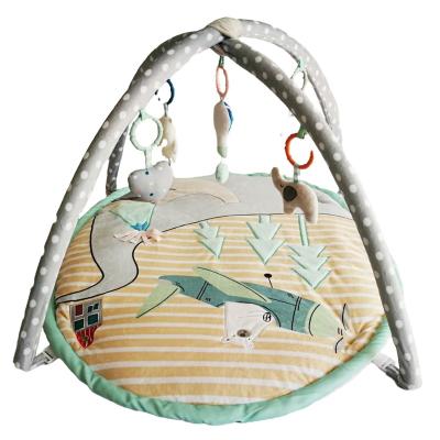 China Toy Custom High Quality Soft Soft and Mat Baby Activity Play Mat Safe Funny Oval for sale