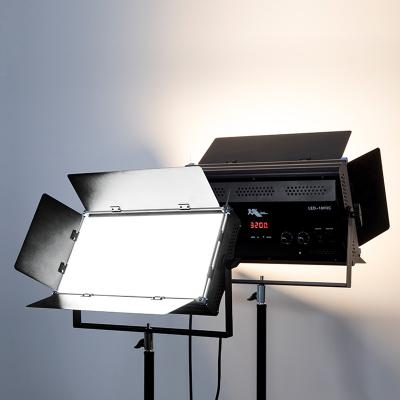 China 100W Adjustable Power CCT 3200K-5600K Video Fill Light Movie Film Interview Shooting LED Flat Light LED-100DC for sale