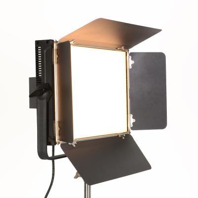 China Alufer Factory Direct Sale Dimmable 200W Two Color Power Fill Light Film Interview Shooting LED Flat Light Soft Light for sale