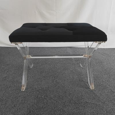 China Hot Sale Sofa Bed Acrylic Soft Package Stools for sale