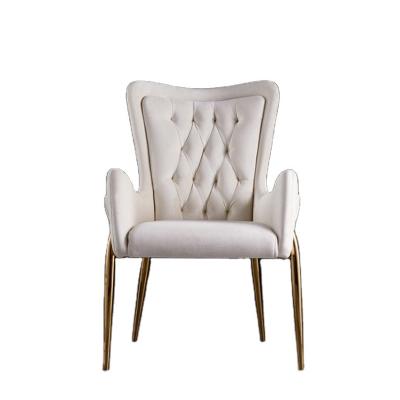 China Modern Simple dining chair light luxury furniture armchair casual chair for sale