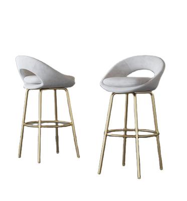 China Nordic simple modern luxury reception stool living room bar bar chair bar household for sale