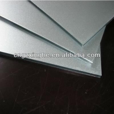 China Silver Brushed Aluminum Panel Polystyrene Sandwich Panel Wooden Texture à venda