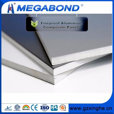 中国 Megabond Grade B1 alucobond class a2 fireproof aluminum composite 販売のため