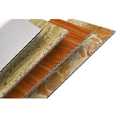 中国 Acp Sheet Wall Cladding Wood Aluminum Composite Panel With PPG PVDF Coating 販売のため