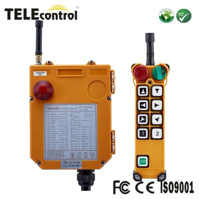 China 8 button double speed telecrane remote controlF24-8D  Iterm Code:924-008-001,Fiber Glass VHFand UHFavailable for sale