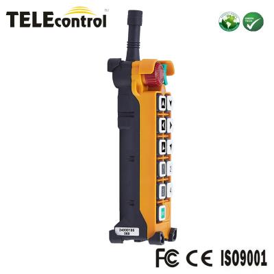 China 10button single speed telecrane remote controlF24-10S  Iterm Code:924-010-001,Fiber Glass VHFand UHFavailable for sale