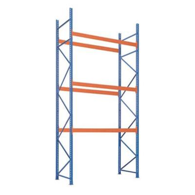 China 1.5 Ton Capacity Double Corrosion Protection Stacking Shelf For Pallet Rack for sale