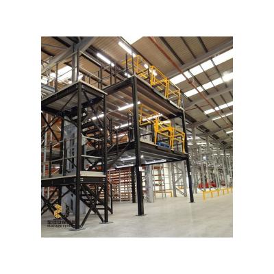 China Corrosion Protection Durable Steel Mezzanine Floor For Warehouse Or Office for sale