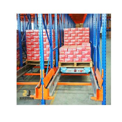 China Automatic Corrosion Protection Storage Radio Shuttle Racking System for sale