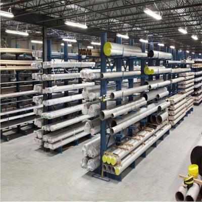 China Cantilever Vertical Storage Rack Corrosion Protection Steel Structure Pipe for sale