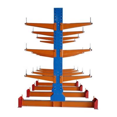 China Corrosion Protection q235 carbon steel cantilever paddle racking for sale