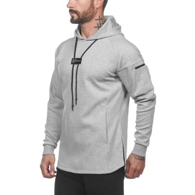 China Anti-wrinkle Men's Flat Hoodies Loose Pullover Classic Fit Hoodie Fit Sports Wear Wholesale For Men for sale