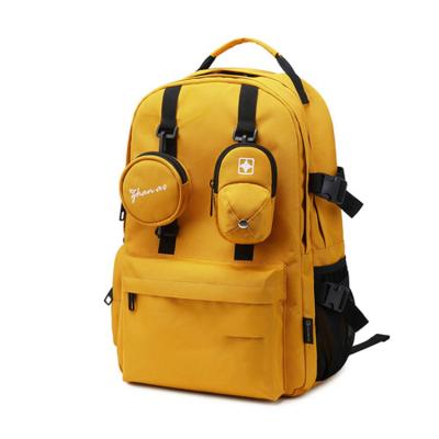 China Waterproof Hot Selling Youth School Bags Custom Made High Quality Large Capacity School Backpack for sale