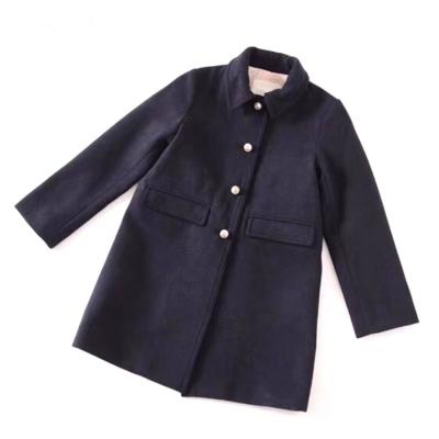 China Custom school girls winter outwear coat school uniform for sale