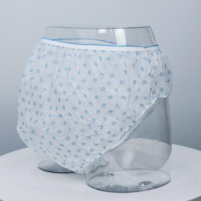 China Women Breathable Nonwoven Disposable Underwear High Quality Spa Panties for sale