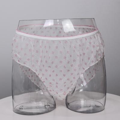 China Breathable L XL XXL Size Non Woven Briefs With Cotton Crotch For Postpartum Women for sale