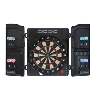 China OEM ODM indoor game soft dart board electronic dart board with door 50.5*5.5*58cm for sale