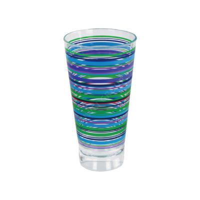 China Viable Spiral Thick Bottom Design Color Plastic Cup for sale