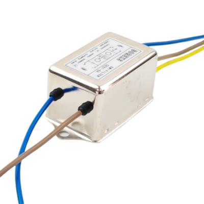 China Mains Filter Power Line Filter Medical Grade EMI Power Line High Performance Single Phase Low Pass EMI Filter for sale