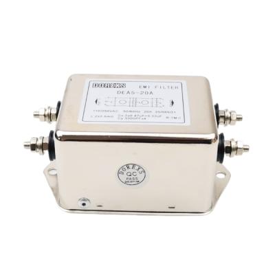 China 20A 30A Low Pass Electrical Noise EMI Filter 220v For Inverter Equipment for sale