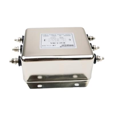 China 3 Phase Power Line Filter EMC Filter AC Low Pass Filter For Industrial Equipment for sale