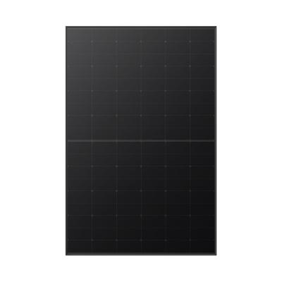 China High Efficiency Solar Panels All Black 375w Longi Brand In Stock For Solar Power System 166mmx166mm for sale