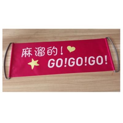 China Professional Waterproof Custom Printing Roll Up Banner Advertising Fabric Printing for sale