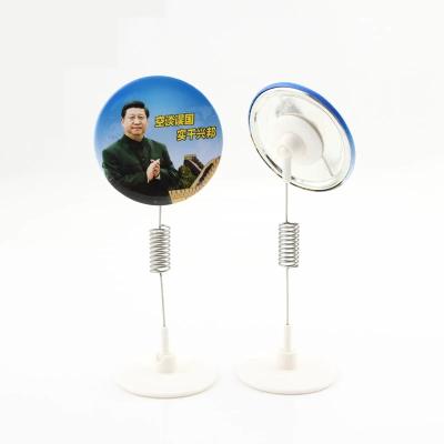 China Easy Installation Customized Printed PVC Display Stand Wobblers For Promotion for sale