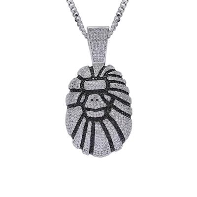 China Real Hiphop Material Full Iced Out Gold Moissanite Diamond Hip Hop Pendant Necklace Hiphop Letter Alphabet Name S925 Silver 10k 14k 18k for sale