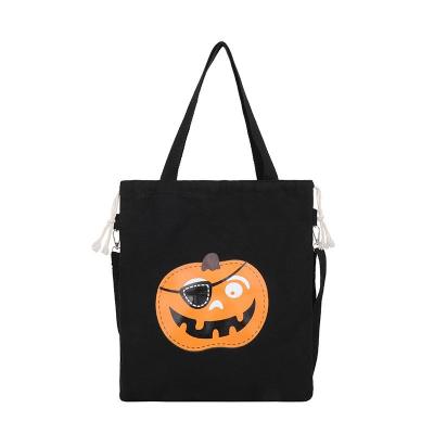 China New High Quality Fashion Shoulder Bags Large Pumpkin Handbag Halloween Fun Hot Women Large Tote Bag for sale