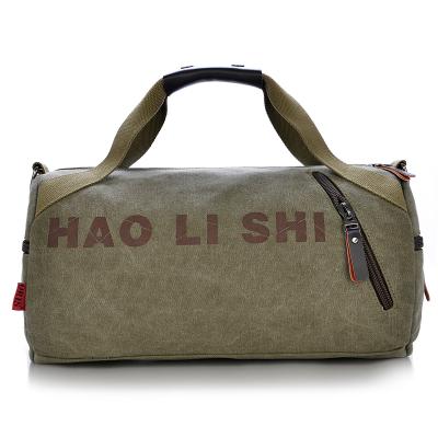 China Waterproof Fashion Customized Logo Gym Bag Sport Canvas Travel Material Duffel Bag For Journal for sale