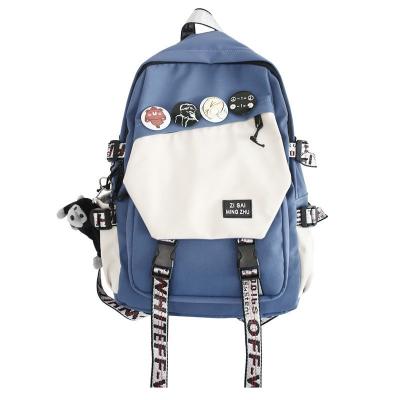 China 2021 new fashion custom backpack waterproof casual shoulder backpack with logo for leisure life for sale