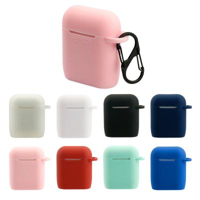 China Waterproof Rubber Case For Apple Case Softer TPU Earphone Case Bag Box Stronger Package With Opp Bag for sale