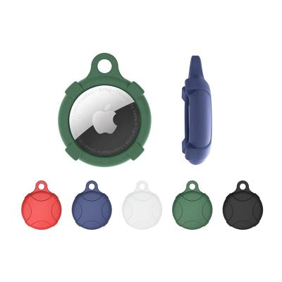 China Waterproof Suitable for Apple AirTag Tracker Cover Device Anti-lost Genuine Wireless Cover Device Silicone for sale