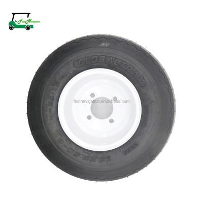 China Radial Tubeless Tire 18*8.5-8 Assembly With Wheel Rim 4ply Tire Wanda Golf Cart Tires 18*8.5-8 for sale