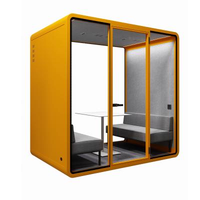 China (Other)Adjustable Privacy Pod For Telephone Office Indoor Outdoor Phone Booth for sale