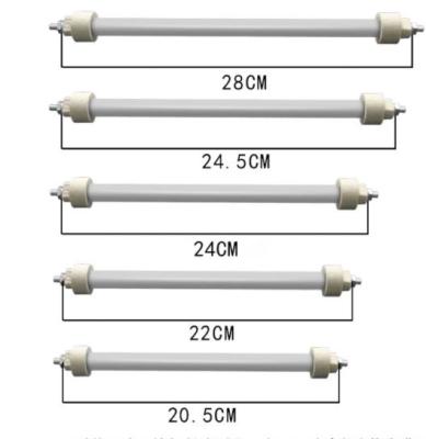 China Hotels Heating Element Electric Quartz Heater Infrared Tube for sale