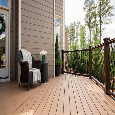 China Modern Exterior Decking Flooring WPC Wood Decking for sale