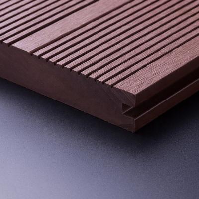 China Modern Competitive Hot Sale Full Size Wpc Solid Decking for sale