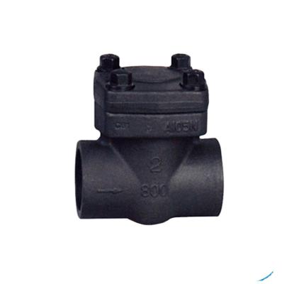 China The overall hood structure bolted to spec. ANSI Forged Steel Female Type Screw Connection Elevator Check Valve for sale