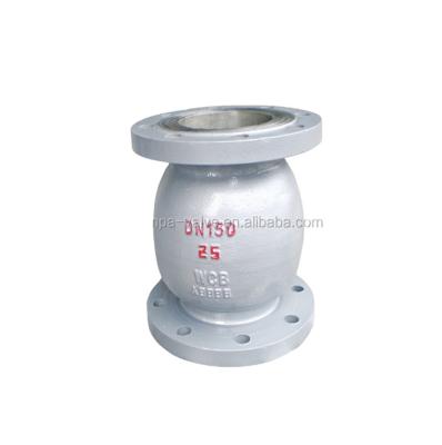 China Best Price General And Water Check Valves ANSI Carbon Steel Vertical Direction DN150 for sale