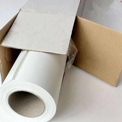 China Outdoor Use Printable White PVC Vinyl Sticker Roll, Self Adhesive Vinyl With Release Paper for sale